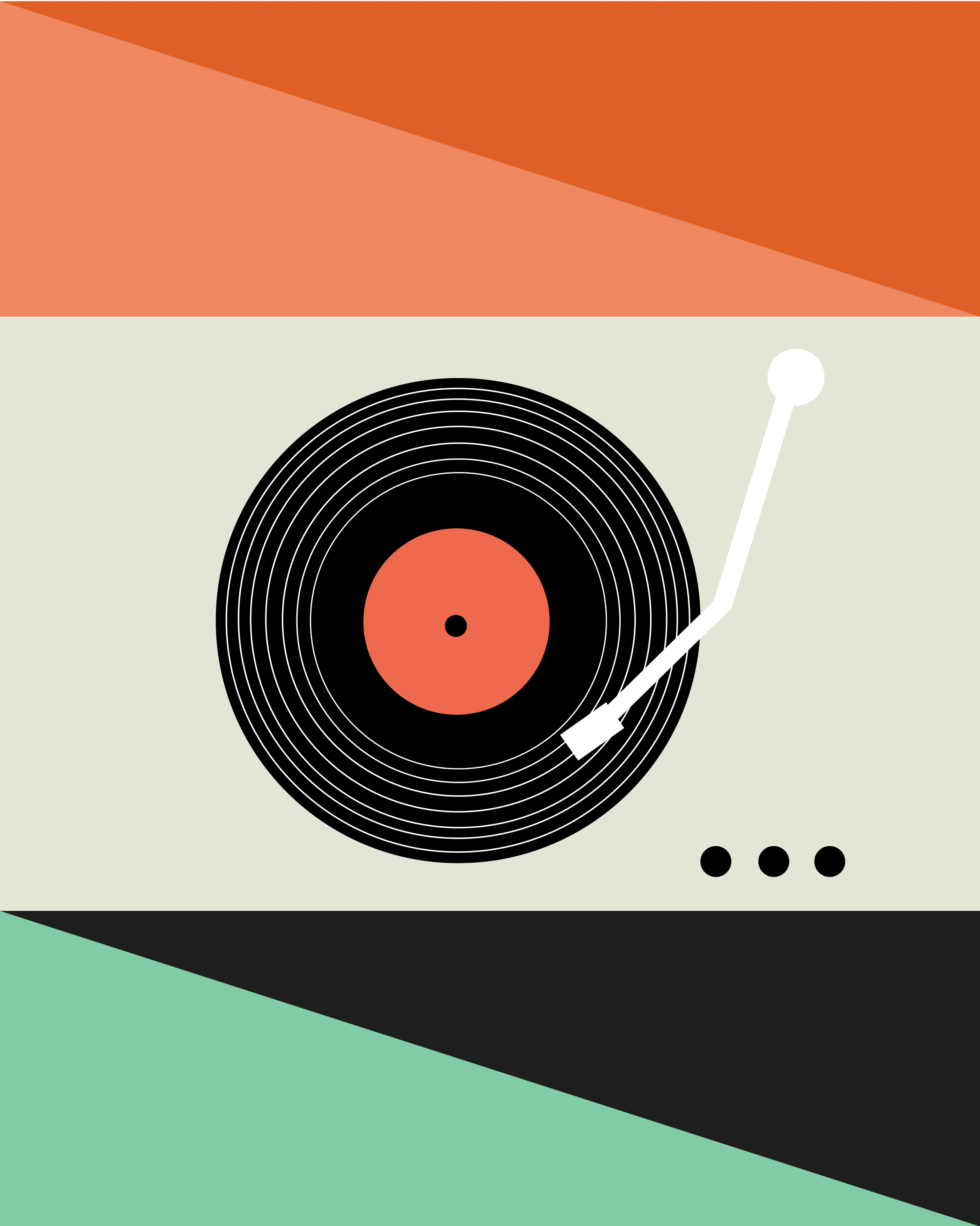 New In the Shop: Record Player Art Print